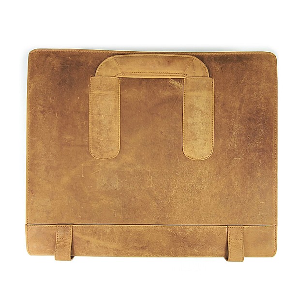 Girologio Saddle Tan Leather Pen Case (96 pens)