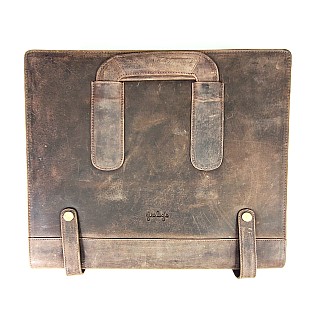 Girologio Bomber Brown Leather Pen Case (96 pens)