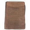 Girologio Grab-N-Go Bomber Brown Leather Pen Case (4 pens)