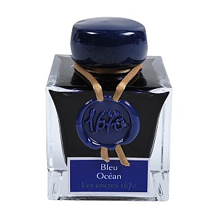 J. Herbin 1670 Anniversary Ink Bleu Ocean - Ink Bottle