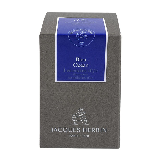 J. Herbin 1670 Anniversary Ink Bleu Océan - Ink Bottle