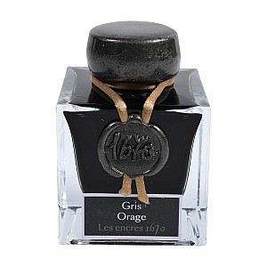 J. Herbin 1670 Anniversary Ink Stormy Grey - Ink Bottle