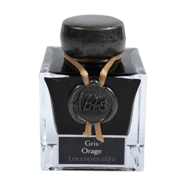 J. Herbin 1670 Anniversary Ink Gris Orage - Stormy Grey - Ink Bottle