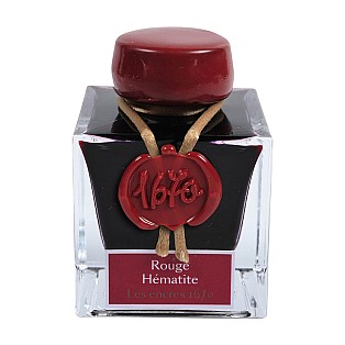 J. Herbin 1670 Anniversary Ink Rouge Hematite - Ink Bottle