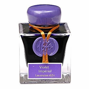 J. Herbin 1670 Anniversary Ink Violet Imperial - Ink Bottle