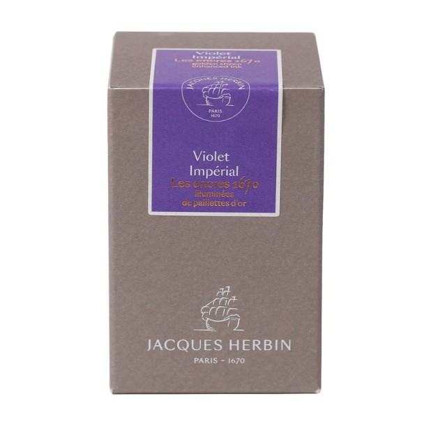 J. Herbin 1670 Anniversary Ink Violet Impérial - Ink Bottle
