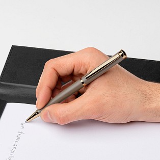Hugo Boss Sophisticated Matte Taupe Ballpoint