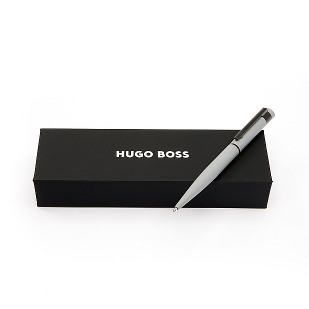 Hugo Boss Loop Matte Grey Stylo Bille