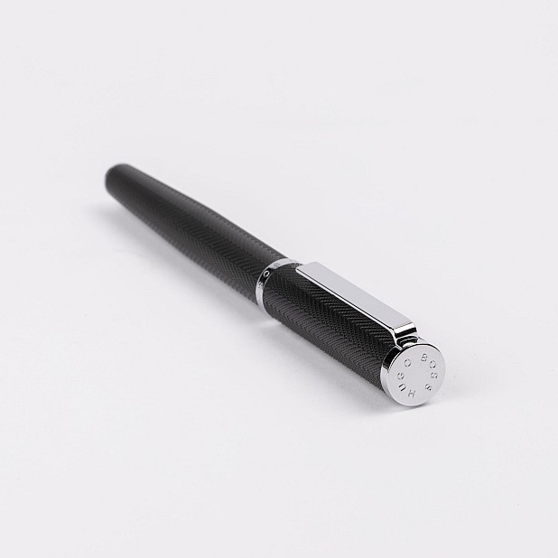 Hugo Boss Formation Herringbone Chrome Fountain pen