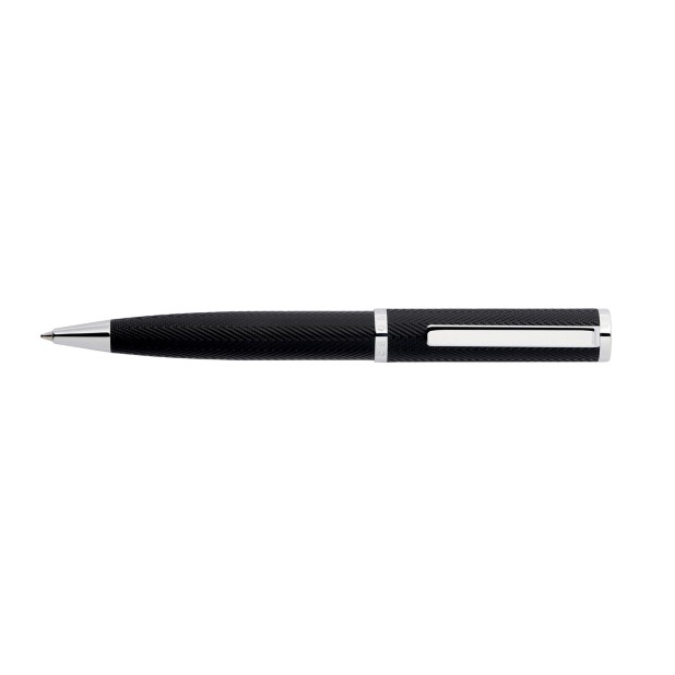 Hugo Boss Formation Herringbone Chrome Ballpoint