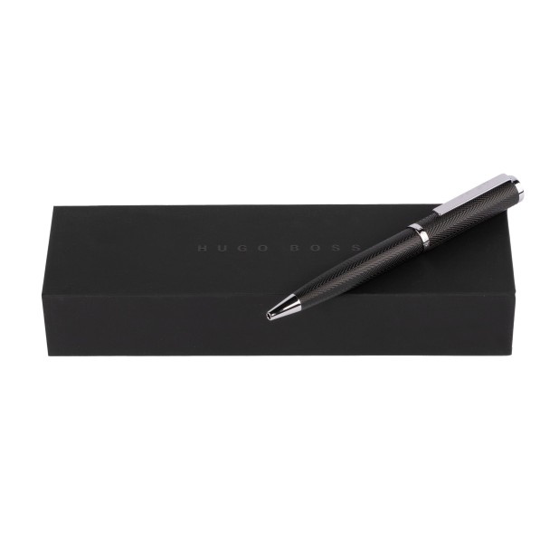 Hugo Boss Formation Herringbone Chrome Ballpoint