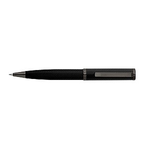 Hugo Boss Formation Herringbone Gunmetal Ballpoint