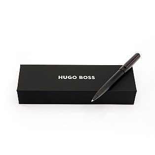 Hugo Boss Gear Brushed Black Balpen