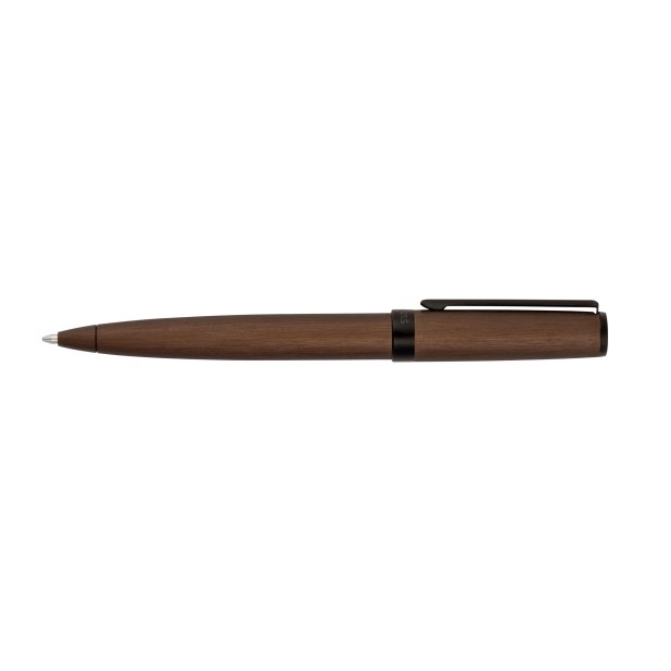 Hugo Boss Gear Brushed Khaki Ballpoint