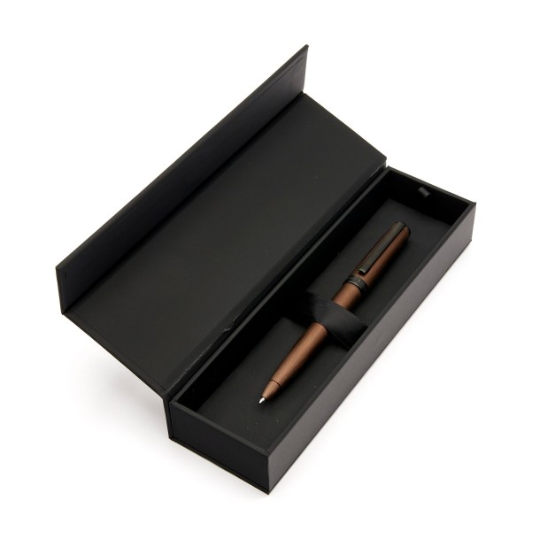 Hugo Boss Gear Brushed Khaki Ballpoint