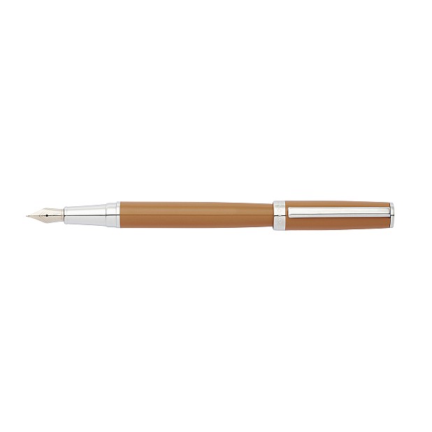 Hugo Boss Gear Icon Camel Fountain pen