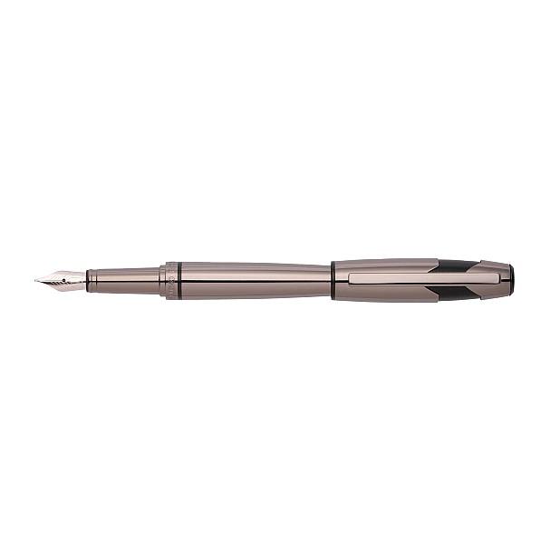 Hugo Boss Chevron Gunmetal Fountain pen