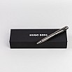 Hugo Boss Chevron Gunmetal Stylo Bille