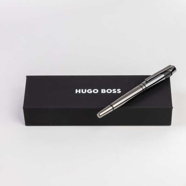 Hugo Boss Chevron Gunmetal Rollerball