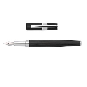 Hugo Boss Gear Pinstripe Black Pluma estilográfica