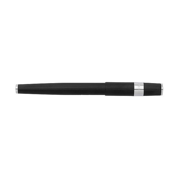 Hugo Boss Gear Ribs Black Fountain pen