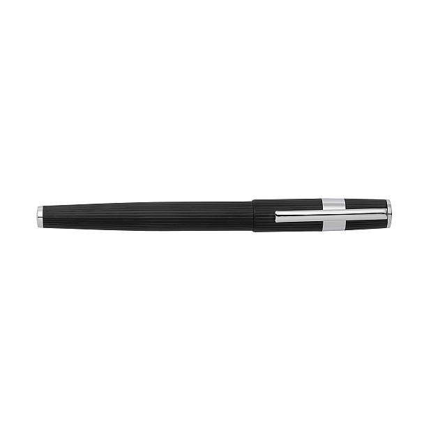 Hugo Boss Gear Ribs Black Fountain pen