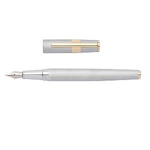 Hugo Boss Gear Pinstripe Silver GT Vulpen