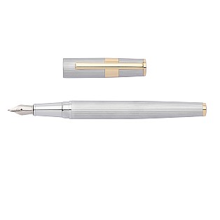 Hugo Boss Gear Pinstripe Silver GT Caneta de Tinta Permanente