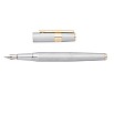 Hugo Boss Gear Pinstripe Silver GT Fountain pen