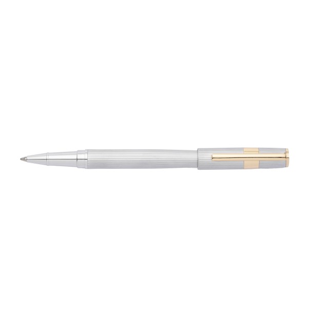 Hugo Boss Gear Pinstripe Silver GT Rollerball