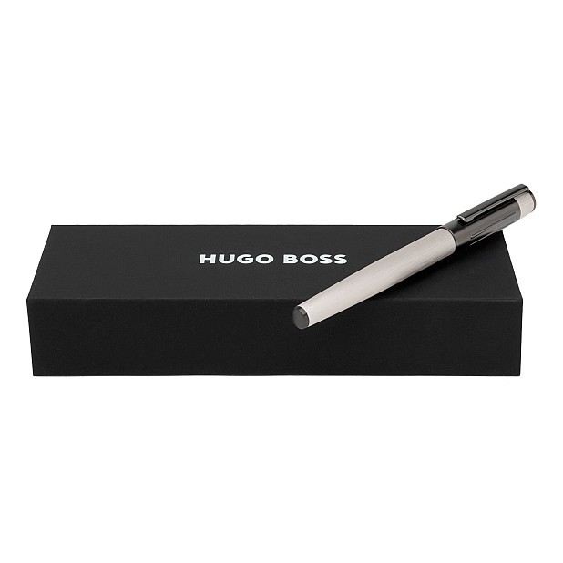 Hugo Boss Gear Ribs Chrome Fountain pen
