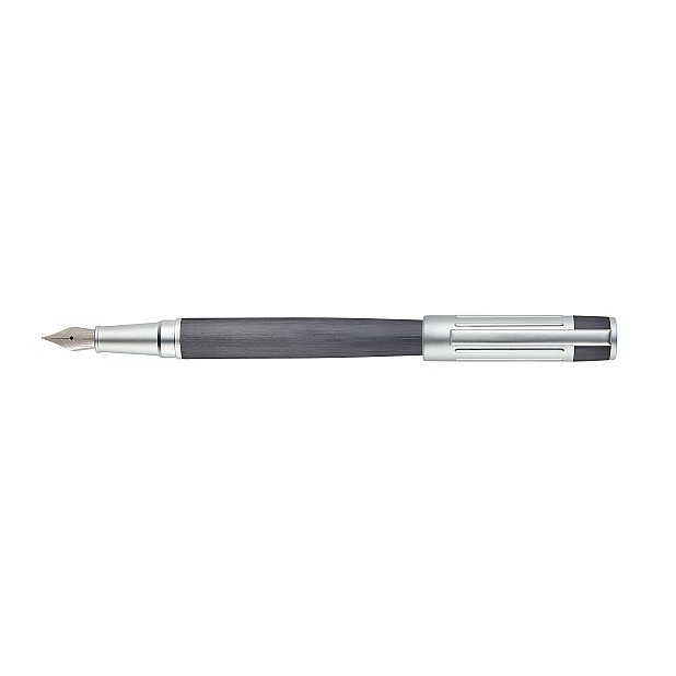 Hugo Boss Gear Ribs Gunmetal Fountain pen