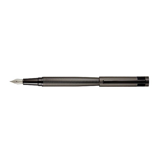 Hugo Boss Loop Diamond Gunmetal Fountain pen
