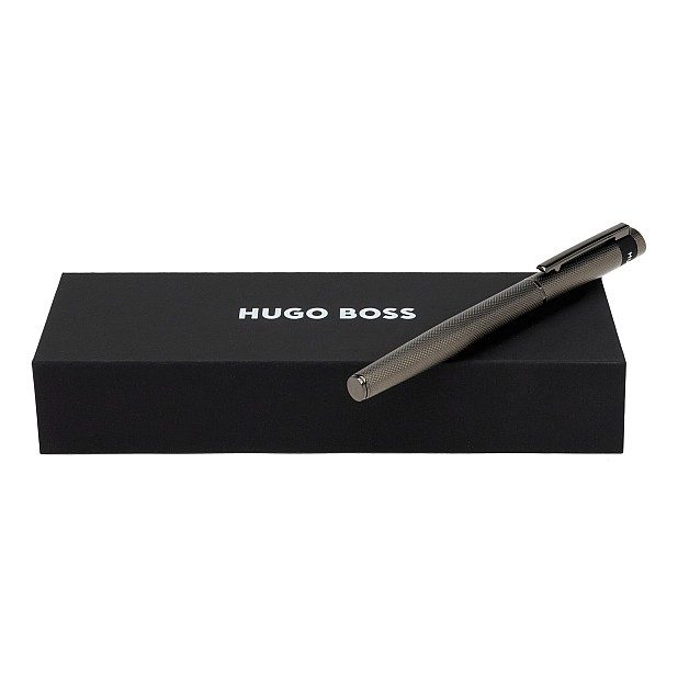 Hugo Boss Loop Diamond Gunmetal Rollerball