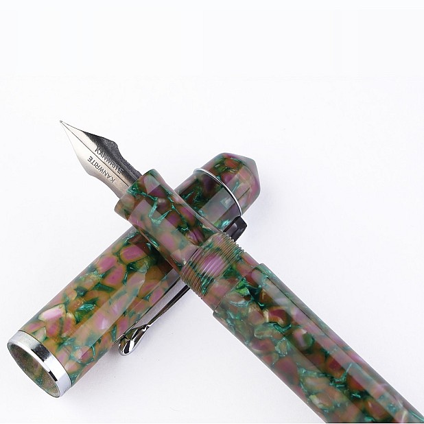 Kanwrite Legacy Green Crush Ebonite CT reservoarpenna