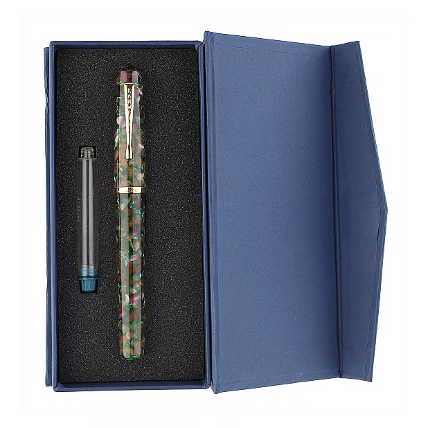 Kanwrite Legacy Green Crush Ebonite GT reservoarpenna