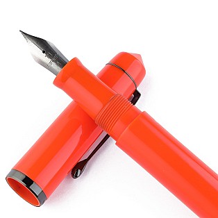 Kanwrite Legacy Solid Orange Ebonite BT Caneta de Tinta Permanente