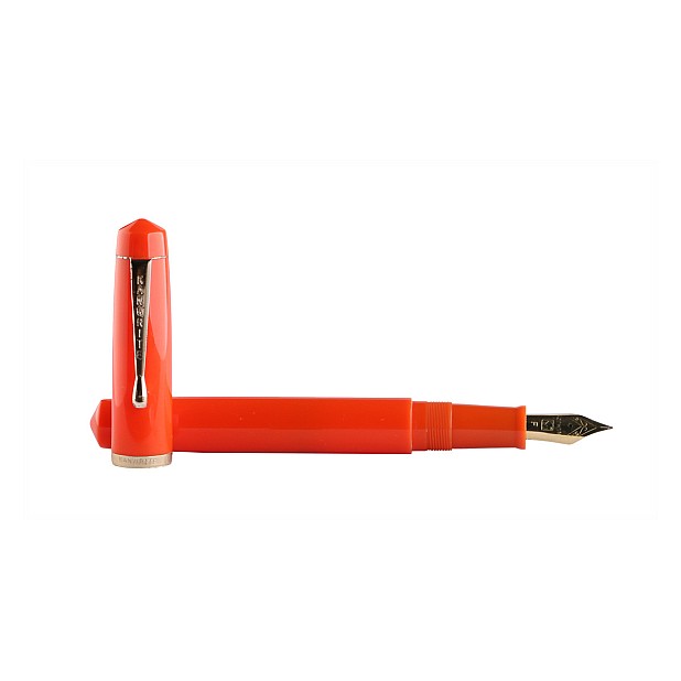 Kanwrite Legacy Solid Orange Ebonite GT reservoarpenna