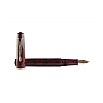 Kanwrite Legacy Swirl Red Black Ebonite GT Fountain Pen