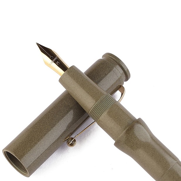 Stylo plume Kanwrite Magnum Bullet Desert Sands Ebonite GT