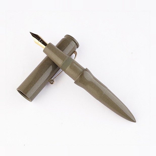 Stylo plume Kanwrite Magnum Bullet Desert Sands Ebonite GT