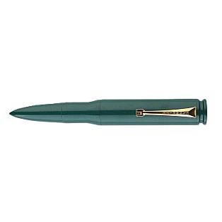 Kanwrite Magnum Bullet Emerald Green Ebonite GT Reservoarpenna