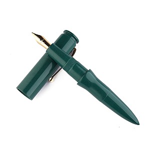 Kanwrite Magnum Bullet Emerald Green Ebonite GT Reservoarpenna