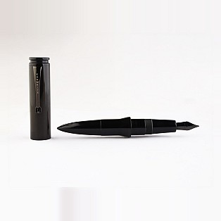 Kanwrite Magnum Bullet Onyx Black Ebonite BT Reservoarpenna