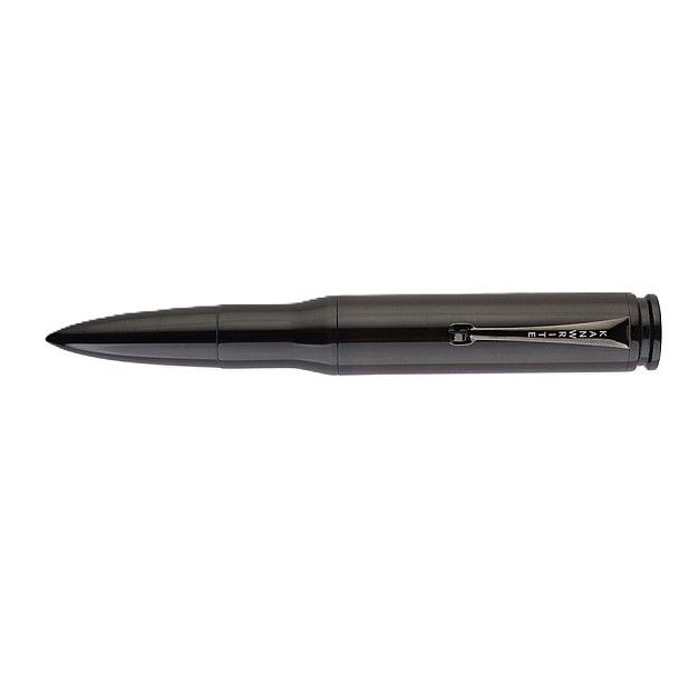 Pióro wieczne Kanwrite Magnum Bullet w kolorze onyksowej czerni, z ebonitu BT