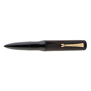 Kanwrite Magnum Bullet Onyx Black Ebonite GT Stylo Plume