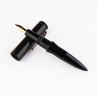 Kanwrite Magnum Bullet Onyx Black Ebonite GT Reservoarpenna