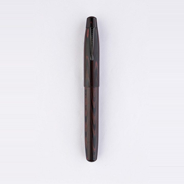 Kanwrite Mammoth Crimson Red Swirl Ebonite BT reservoarpenna