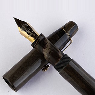 Kanwrite Mammoth Graphite Gold Ebonite GT Reservoarpenna