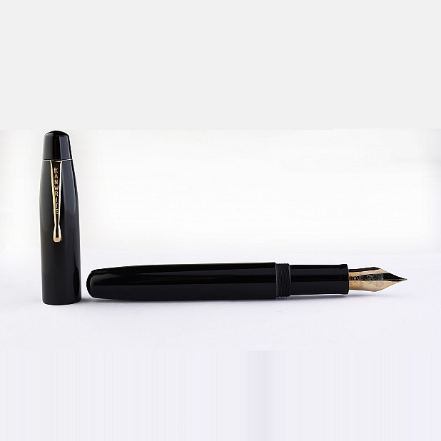 Kanwrite Mammoth Onyx Black Ebonite GT reservoarpenna